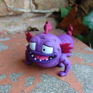 1990s Cartoon Aaahh!!! Real Monsters Fan Collectible, BONSTY Monster Action Figure, Deluxe Designer Adult Mondo Collectible Toy Figurine
