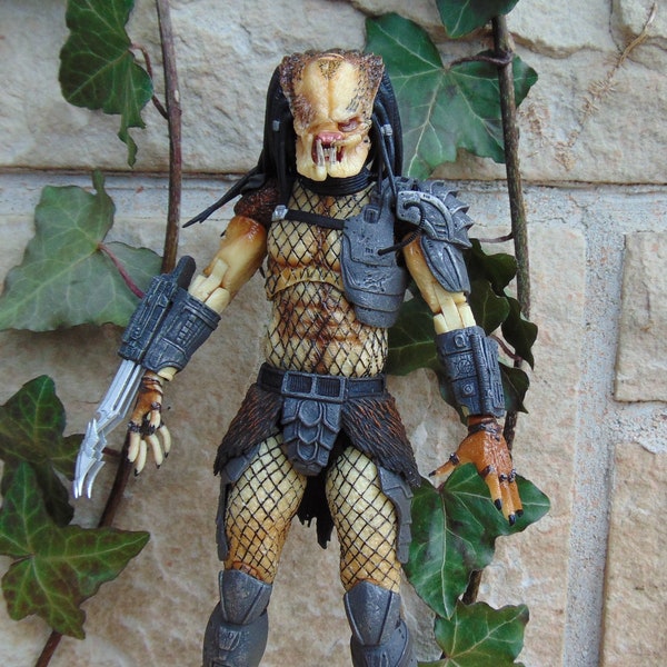 Predator Dark Horse Comics Series AHAB PREDATOR actiefiguur, afneembaar masker, wapenaccessoires, NECA Reel Toys, Horror Figure Collector