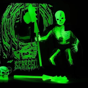 Mondo Necromancer Scareglow Variant Slush Action Figure, Masters of the Universe Retro 1980s MOTU Classics He-Man 15in Adult Collectible Toy