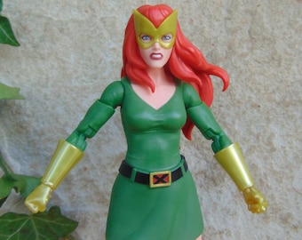 Marvel X-men '97 Animated Series Jean Grey (Marvel Girl)  6 inch Action Figure, Classic Costume, Marvel Legends Series Display Collection