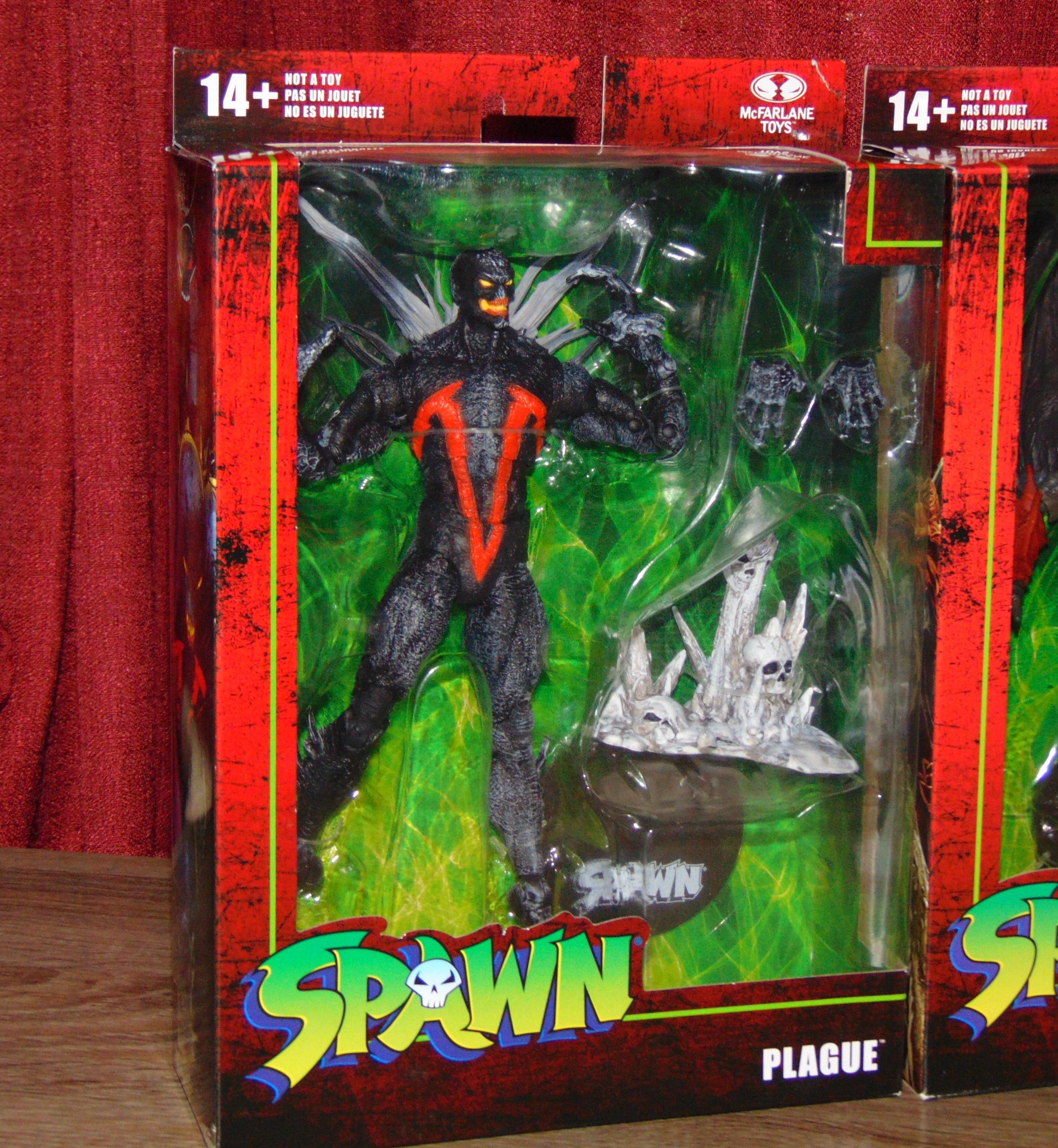 Mcfarlane Toys Classic 90s SPAWN Demon Variant Set Series, Plague