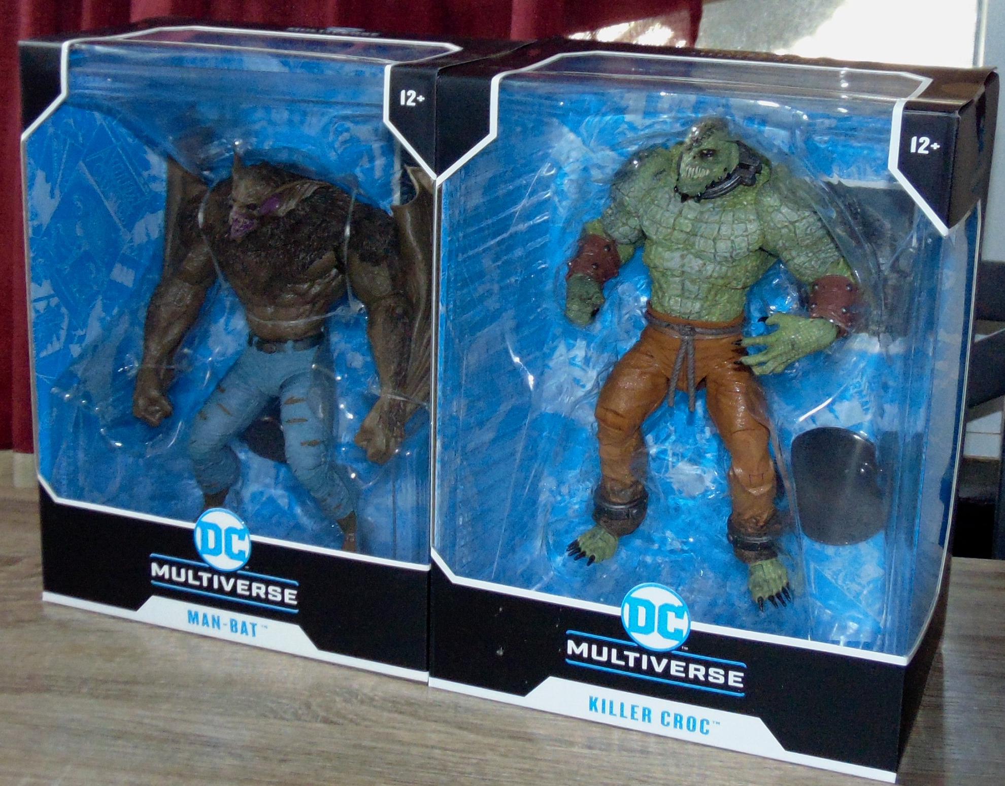 DC Multiverse Classic Batman Comics Villain Action Figure Lot