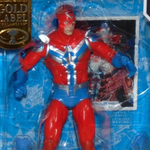 DC Multiverse DC Comics Classic JSA Justice Society Superhero Commander Steel Action Figure, McFarlane Gold Label Adult Collectible Toy