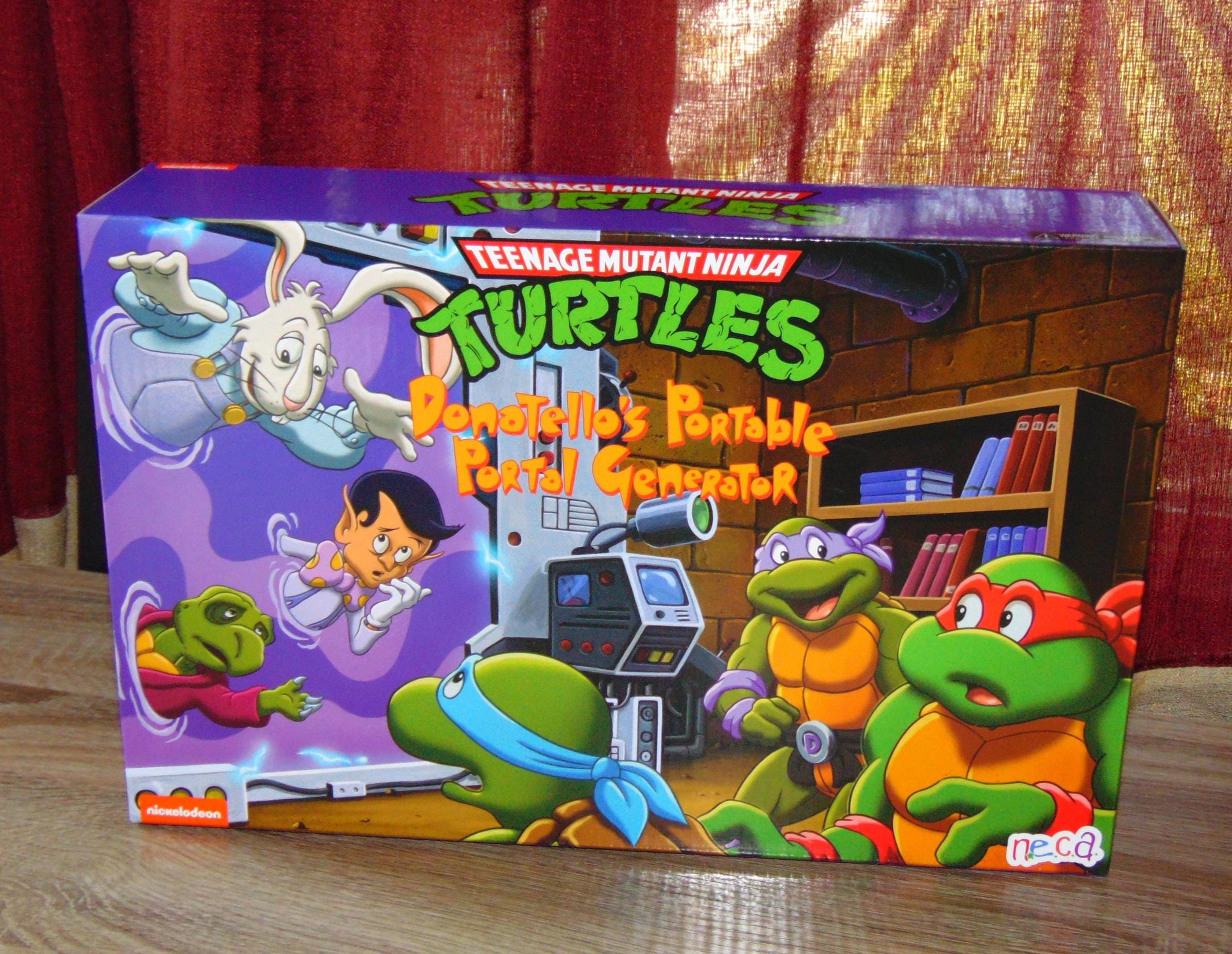 1980s Teenage Mutant Ninja Turtles Cartoon Donatello Portable