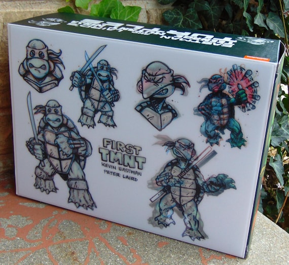 1980s Teenage Mutant Ninja Turtles Original Comic Sketch Version