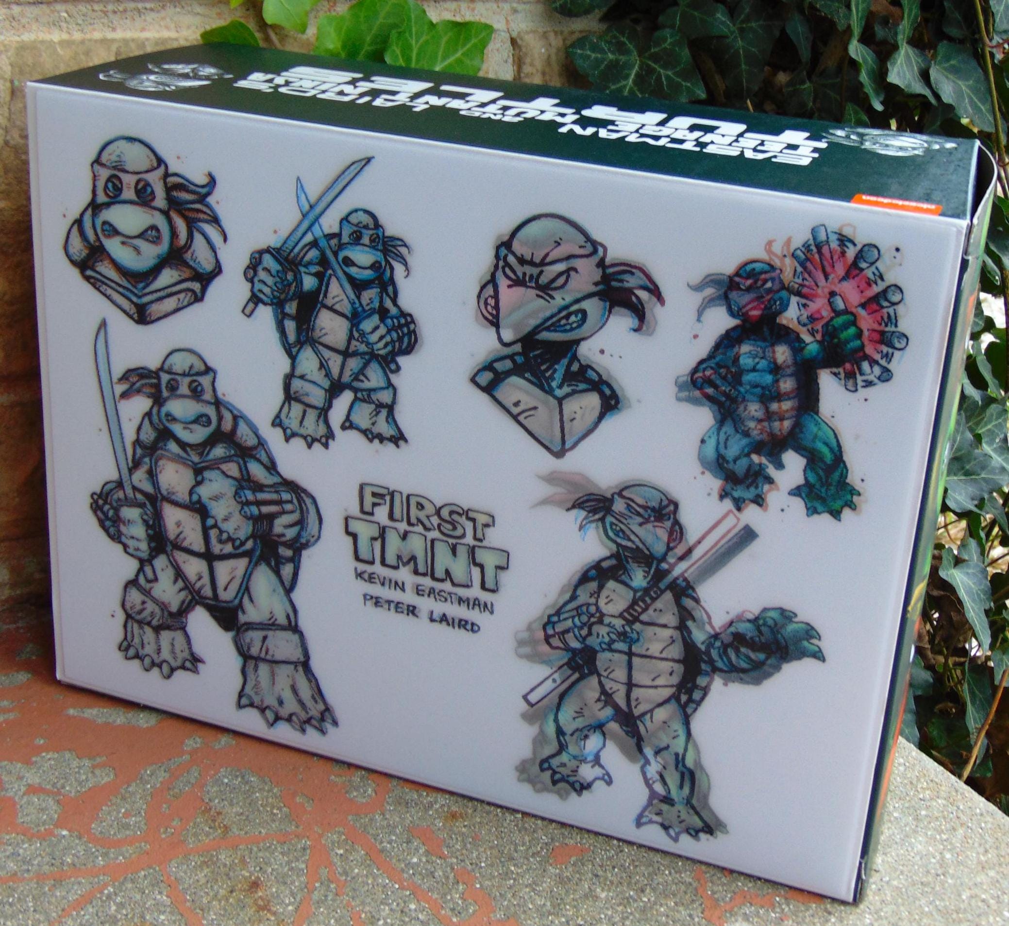 1980s Teenage Mutant Ninja Turtles Original Comic Sketch Version