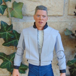 1985 Back to the Future Movie BIFF TANNEN 7 inch Scale Action Figure with BTTF Film Accurate Accessories,  Highly detailed, Neca Reel Toys