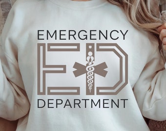 Emergency Department svg ER Nurse, Healthcare Design Digital Download, dtf Transfer. Cricut ED Nurse, er Life png, er Doctor, EMT, Trauma