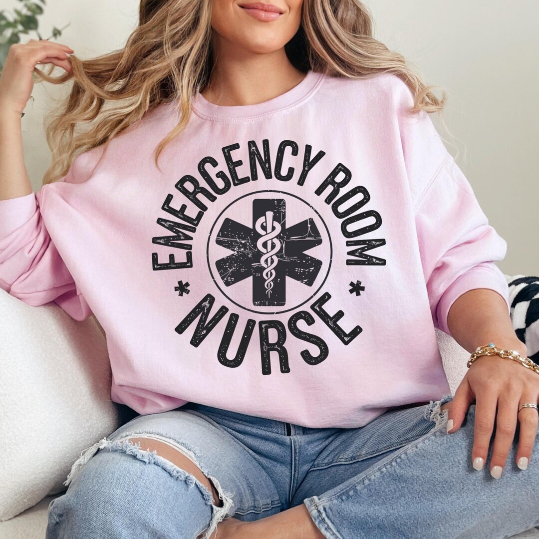ER Nurse SVG: Emergency Room Shirt Design, Cricut Cut Files (digital ...