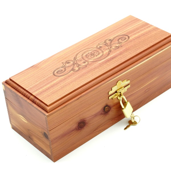 9.5" Cedar Keepsake or Memory Box