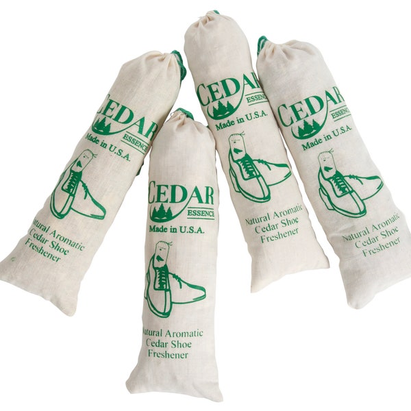 Cedar Shoe Fresheners  4 - pack