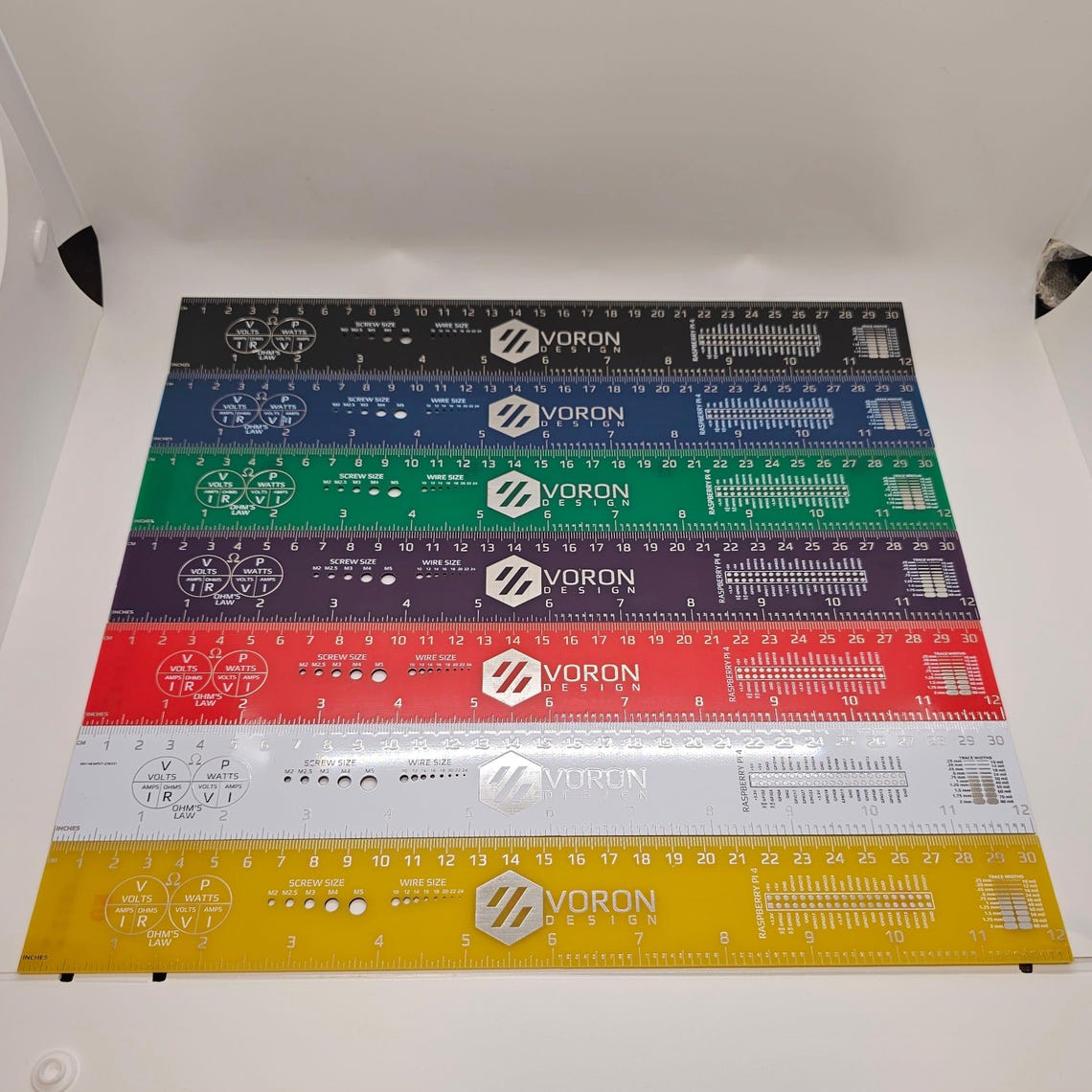 Red Pcb Ruler Voron PCB Ruler - Etsy