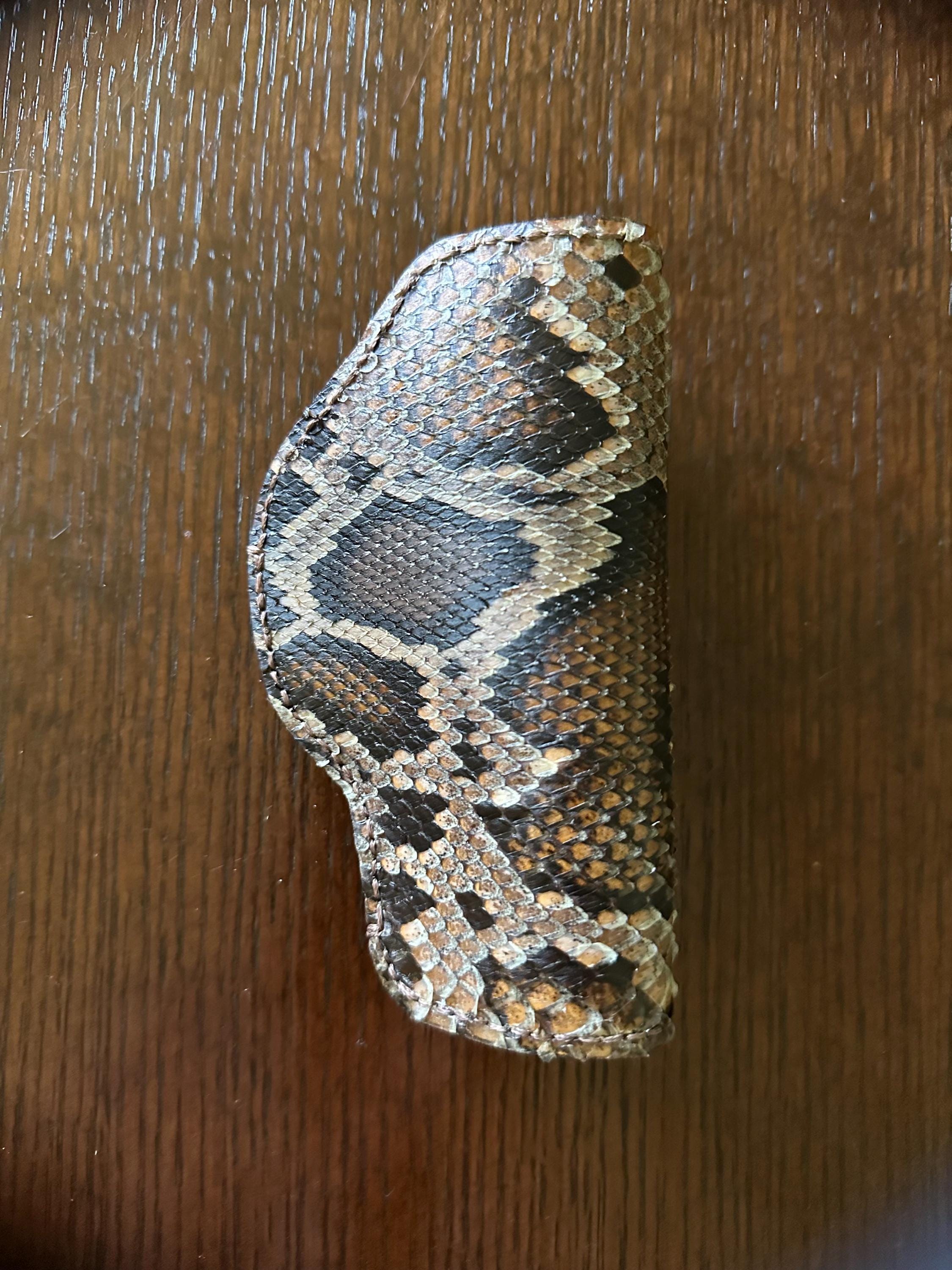 Python Guyn Natural Python Gun Holster (clip-on) - Everglades Series - Etsy