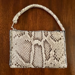 Tanned Python Purse - Everglades Series