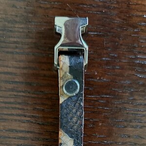 Natural Python Bracelet- Everglades Series