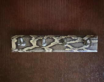 Natural Python Key Rack - Everglades Series