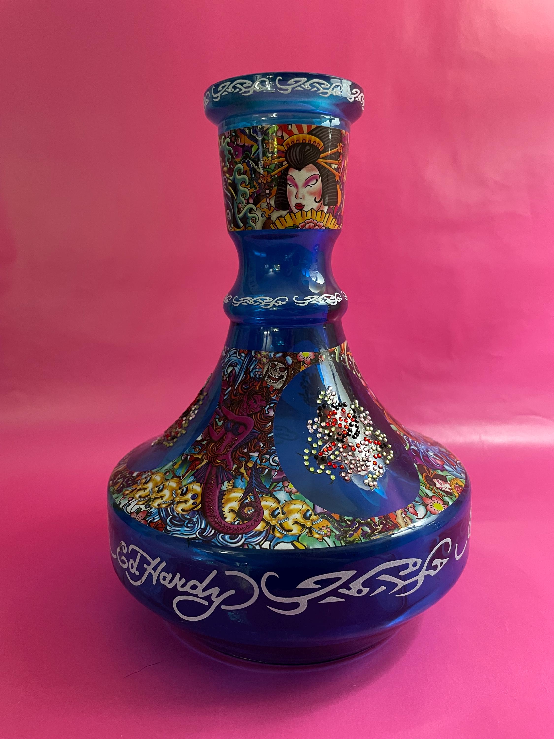 Limited Edition Ed Hardy Hookah Vase – Tattoo Designs