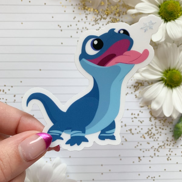 Bruni Sticker, Clear Disney Bruni Sticker, Disney Sidekick Sticker, Cute Bruni Sticker, Cute Frozen Sticker, Water Resistant Sticker