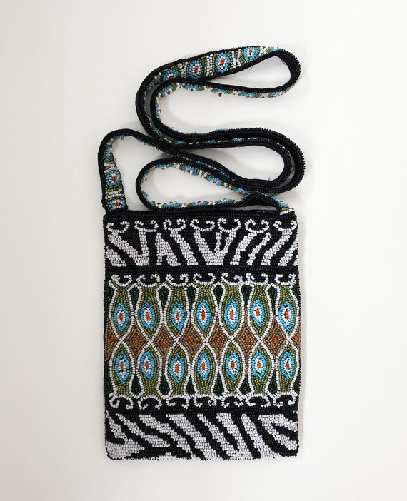 Black Multi Graffiti Crossbody Bag – nellybernalcollection.com