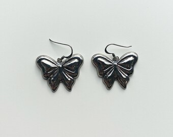 Sterling Silver Butterfly Earrings