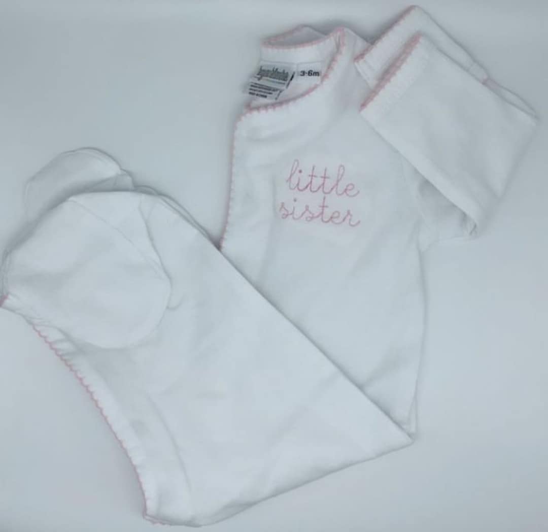 Little Sister Zipper Print Footie main image 1