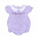 Train Embroidered Boys Bib Bubble