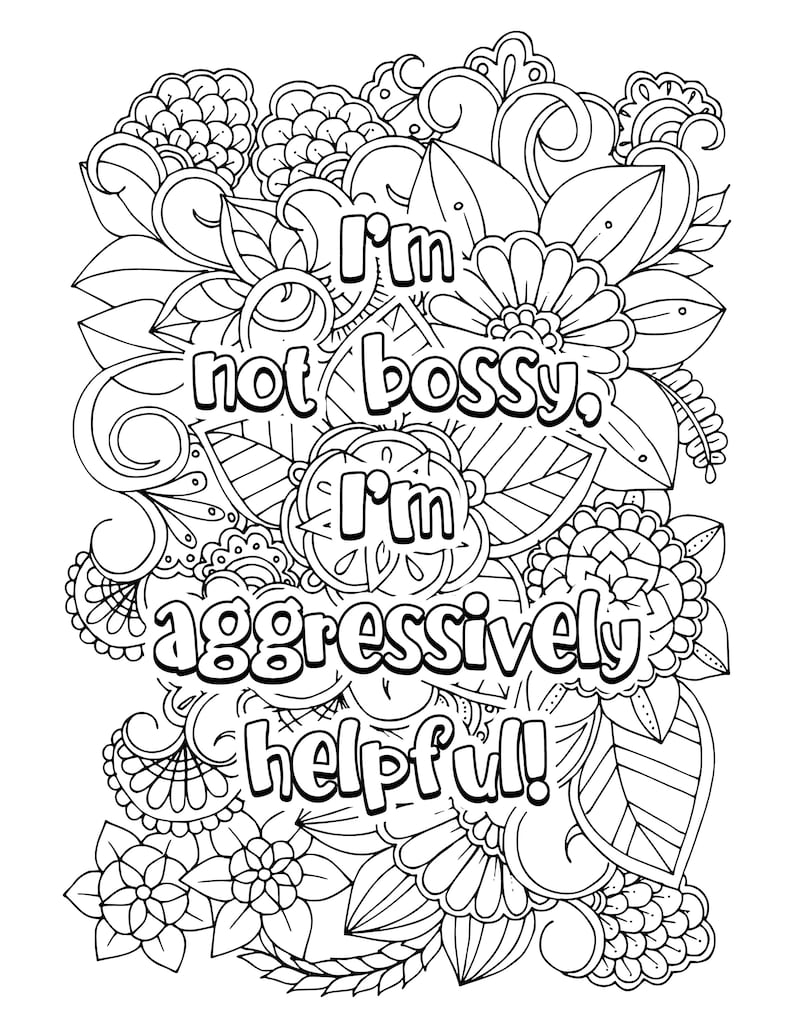 20 Funny Adult Coloring Book Printable - Il 794xN.3244960184 N2ua 