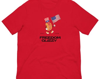 Freedom Glizzy T-Shirt | Memorial Day T-Shirt | Hotdog-T-Shirt | 4. Juli-Shirt | USA-Shirt | Sommer-T-Shirt | Unisex-T-Shirt