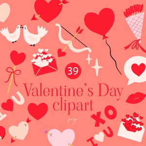 Valentinstag Clipart - Herz Clip Art Valentine PNG - Amor Clipart - Liebe Clipart - Herz Clipart