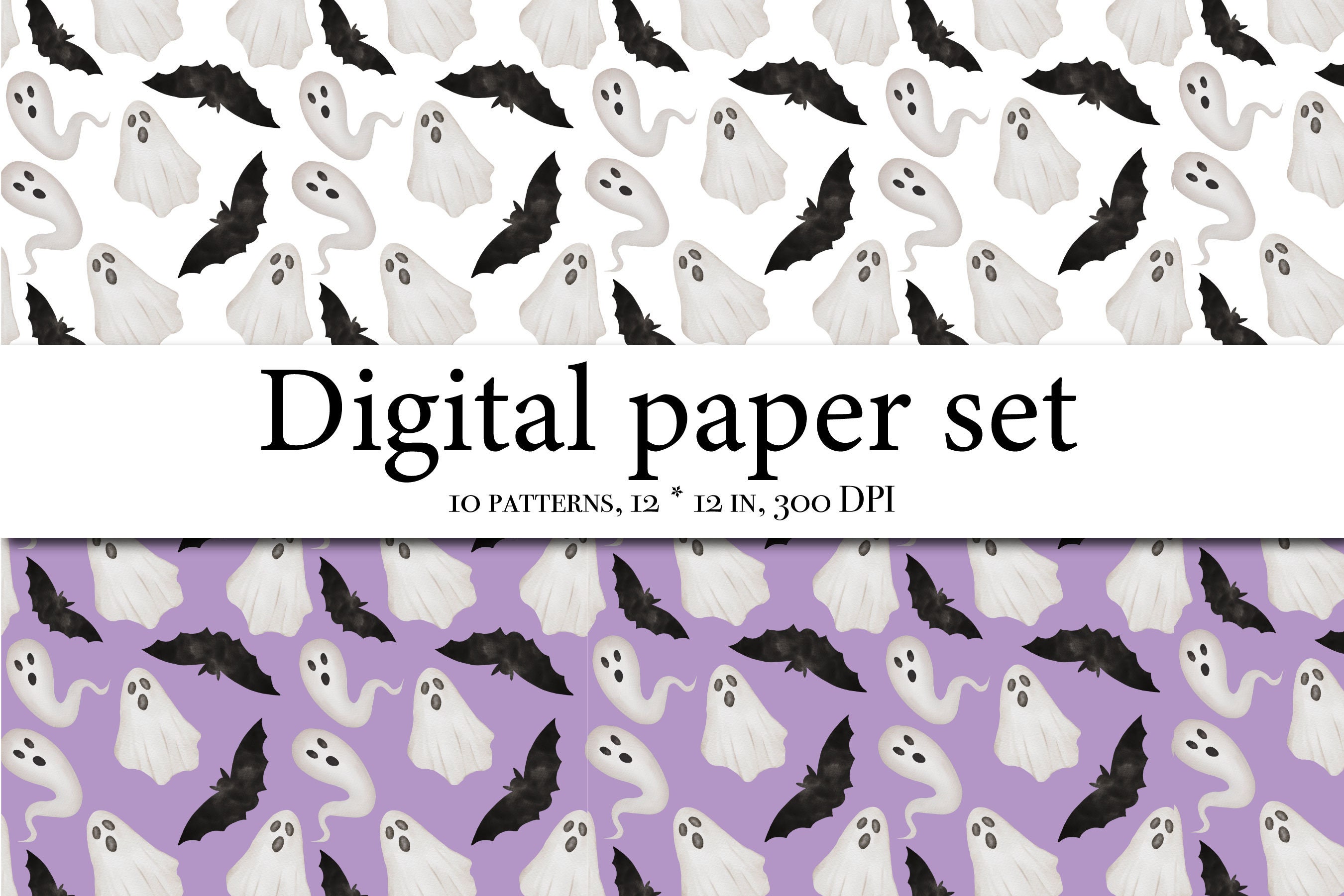 Halloween Seamless Paper - Digital Scrapbooking Halloween - Scrapbook ...