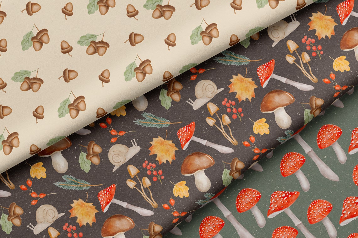 Cozy Fall Vibes: Instant Download Fall Digital Paper Pack - Seamless ...