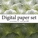 Bright Tropical Digital Paper Pack - Tropic Seamless Pattern With ...