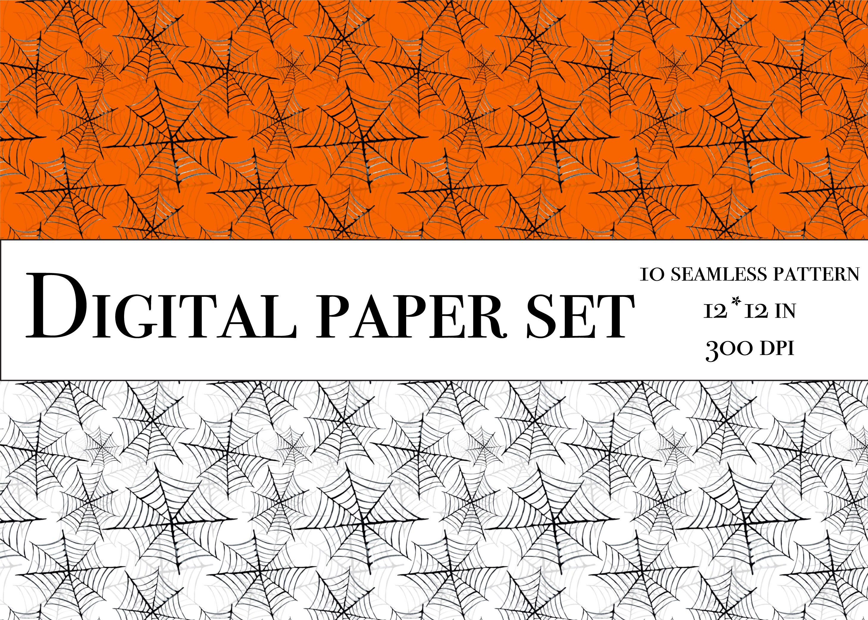 Halloween Seamless Paper - Digital Scrapbooking Halloween - Scrapbook ...