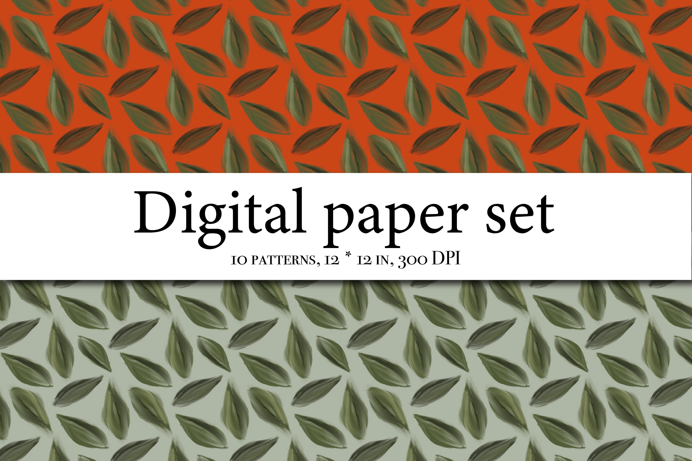 Pattern Clipart With Flowers Digital Paper- Flowers Seamless Pattern ...