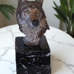 1990 Kitty Cantrell Legends “Forest Spirit” Sculpture – Limited Edition Wildlife Art