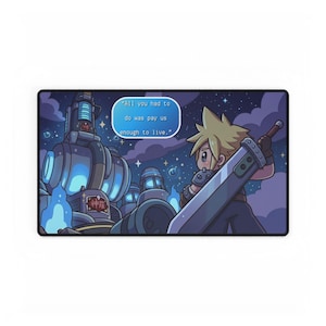 FF7 Unionize Shinra Play Mat