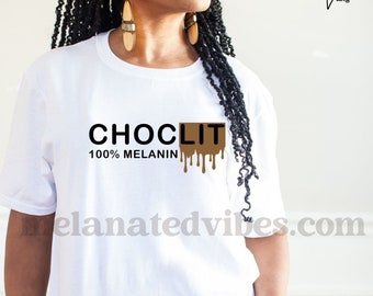 Camiseta CHOCLIT / Propiedad negra / Cultura negra / Empoderamiento negro / Historia negra / Afroamericano / Camisa sarcástica