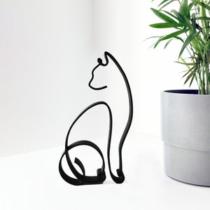 Minimalist Cat Decoration - 3D print