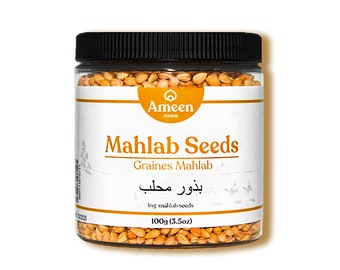 Mahlab Seeds, Mahlepi, Mahaleb Cherry Seeds | Premium Quality, 100% Natural, Ships from Canada