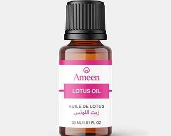 Lotus Oil, Nelumbo Nucifera Oil | 30mL | Premium Quality, 100% Natural, Ships from Canada