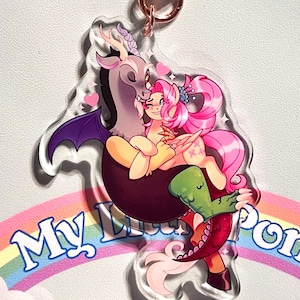 Fluttercord 2.5&quot; Double Sided Charms - My Little Pony: Friendship is Magic