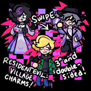 Resident Evil: Village - 3" Double Sided Charms