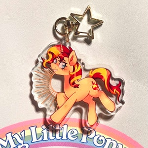 Sunset Shimmer 2,5 &quot;doppelseitiger Anhänger - My Little Pony: Friendship is Magic