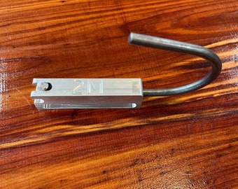 Aluminum Monster Hook Belt Hook Tool Hook Universal Tool Hook Heavy Duty Construction 180 Pivot Made in the USA Gunook