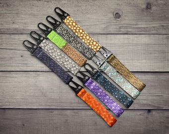 Pixel Block Inspired Lanyard Keychain | Jet Tag Wrist Lanyard