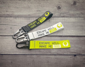 Marathon Inspired Lanyard Keychain | Jet Tag Wrist Lanyard