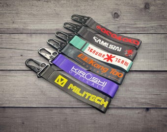 Cyberpunk 2077 Inspired Lanyard Keychain | Jet Tag Wrist Lanyard