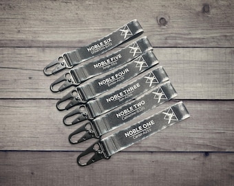 Noble Team Inspired Lanyard Keychain | Jet Tag Wrist Lanyard