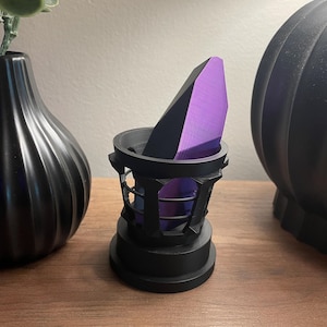 Elder Scrolls Black Soul Gem Replica – Skyrim and Oblivion Inspired Gamer Decor