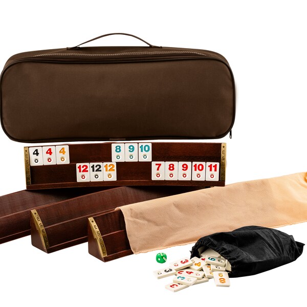 Wood Rummikub Set Etsy